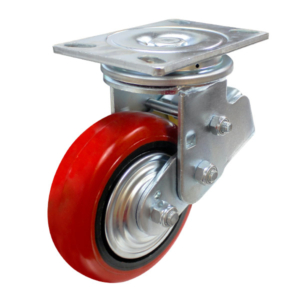 150mm Poly Spring Loaded Swivel Castor (S6088)