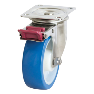 150mm Reb Poly Wheel 300kg Capacity Castor (S6144B)