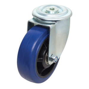 150mm Rebound Rubber Bolt Hole 300 Series Castor (S6228)