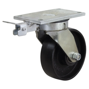 150mm Cast Iron Wheel 500kg Capacity Castor (S6240D)