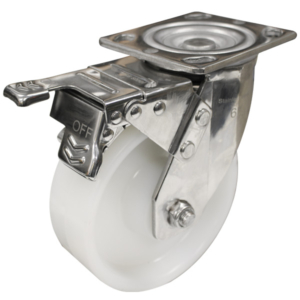 150mm Nylon Wheel 400kg Capacity Castor (S6380SLB)