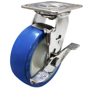 150mm Reb Poly Wheel 300kg Capacity Castor (S6382WB)