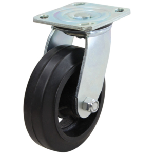 150mm Rubber Wheel 225kg Capacity Castor (S6602)