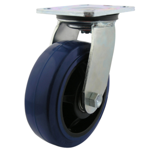 150mm Rebound Rubber Wheel 225kg Capacity Castor (S6632)
