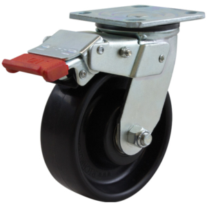 150mm Nylon Wheel 400kg Capacity Castor (S6635SLB)