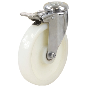 150mm Swivel Chrome Durolite Castor (S6682BC)