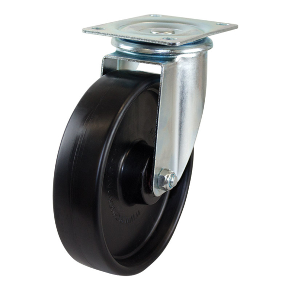 200mm Nylon Wheel 300kg Capacity Castor (S8032)