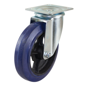 200mm Rubber Wheel 250kg Capacity Castor (S8040)