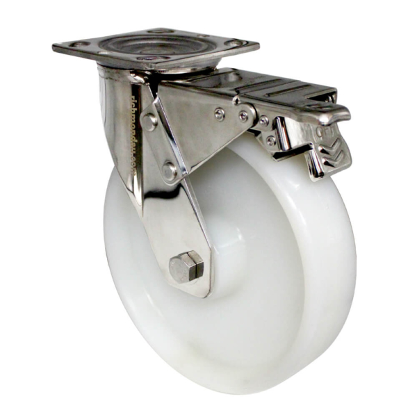 200mm Nylon Wheel 300kg Capacity Castor (S8384SLB) - Image 4
