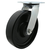 200mm Nylon Wheel 400kg Capacity Castor (S8843)