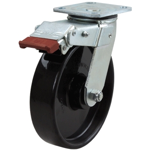 200mm Nylon Wheel 400kg Capacity Castor (S8843SLB)
