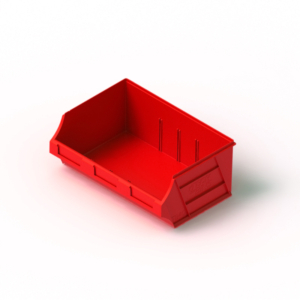 12L Red Tech Bin (TBR004RED)