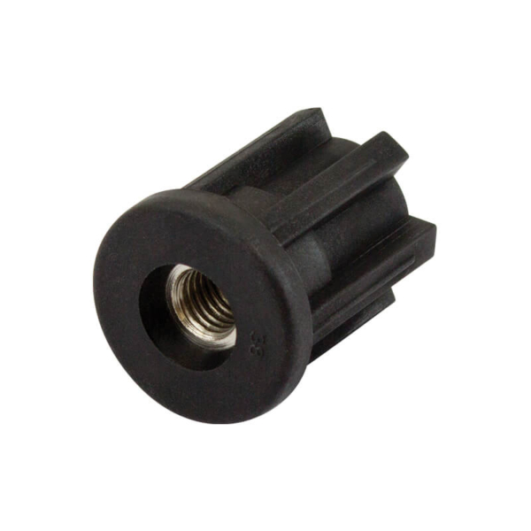 38mm Round M12 Threaded Insert Mild Steel (TIR38R0M12)