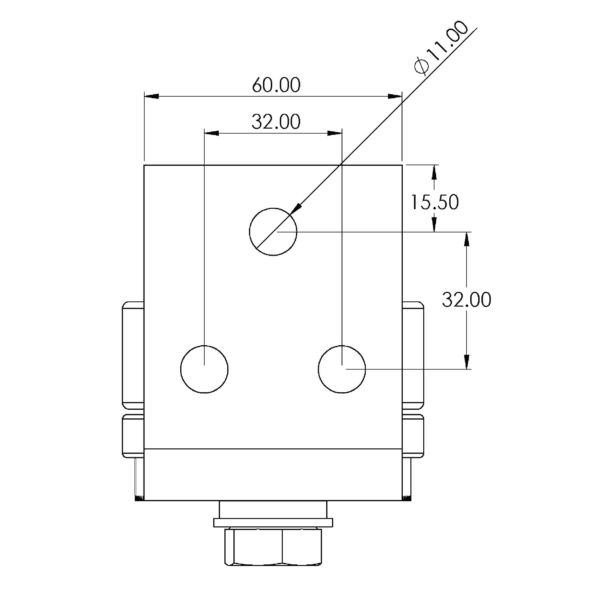 Heavy Duty Bolt-on Adjustable Bearing Hinge (GTR118) - Image 6