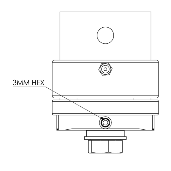 Heavy Duty Bolt-on Adjustable Bearing Hinge (GTR118) - Image 10