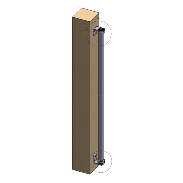 Heavy Duty Bolt-on Adjustable Bearing Hinge (GTR118) - Image 17