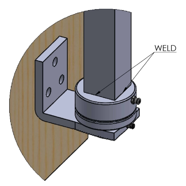 Heavy Duty Bolt-on Adjustable Bearing Hinge (GTR118) - Image 19
