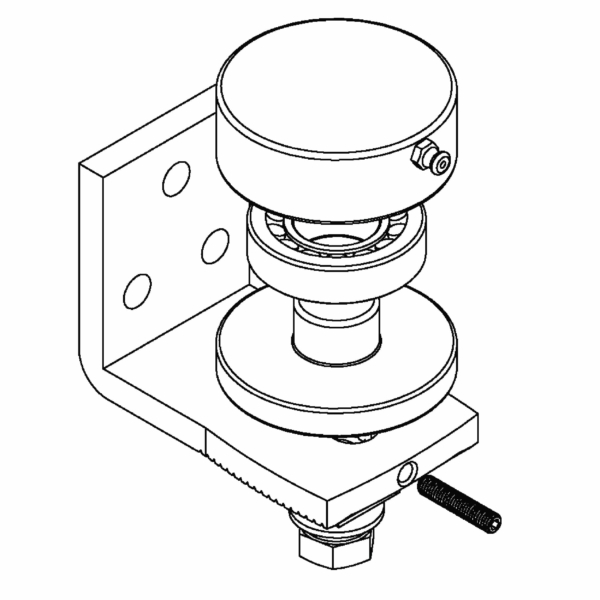 Heavy Duty Bolt-on Adjustable Bearing Hinge (GTR118) - Image 23