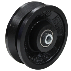 100mm V Groove Track Wheel | 3/8" Axle Diameter (VG459-37)