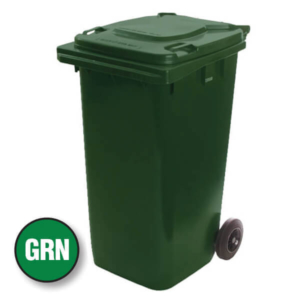 240L Capacity Green Wheelie Bin (WGR029)
