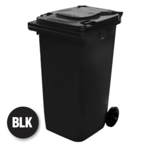 240L Capacity Black Wheelie Bin (WGR033)