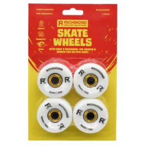 52mm Polyurethane 100A Skate Wheels - Pack of 4 (PU052SKPK4)
