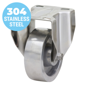 100mm Aluminium Wheel 180kg Capacity Castor (R4115)